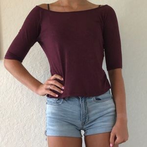 Maroon Shirt